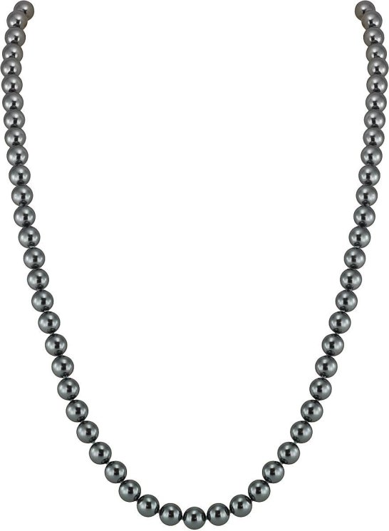 Ожерелье из ювелирного сплава с жемчугом и кристаллом swarovski (Арт.22l-ms-31)
