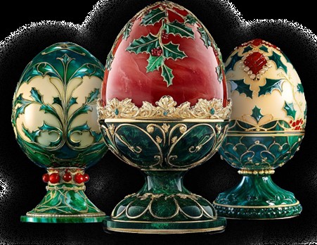 Компания Fabergé разработает первое инвестиционное рождественское яйцо для Konvi