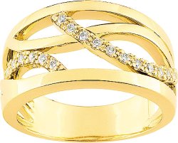 Кольцо из золота с бриллиантом (Арт.vz029jb2)