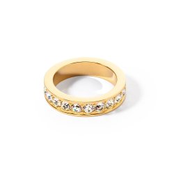 Coeur de lion кольцо crystal-gold 16.5 мм la_0131_40-1816_52