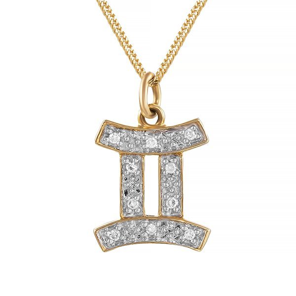 Ожерелье из золота с бриллиантом (Арт.p16639_yg)