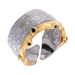 Серебряное кольцо BEAVERS со шпинелью 1262sh