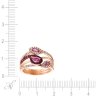 Кольцо из золота с бриллиантом и рубином (Арт.k5518r-0006_ko_ps_ps_ru_pink)